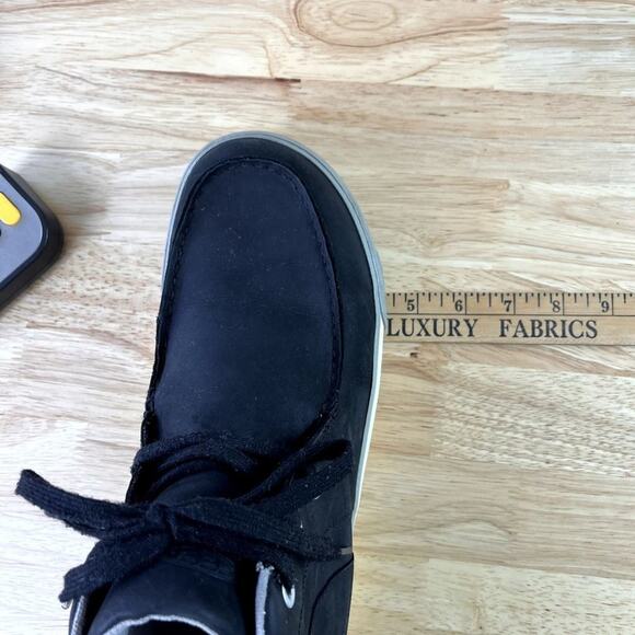 Keen Men's Timmons Chukka Boots 13 Black Soft Leather Lace Up Moc Toe Lace Up - Picture 12 of 14